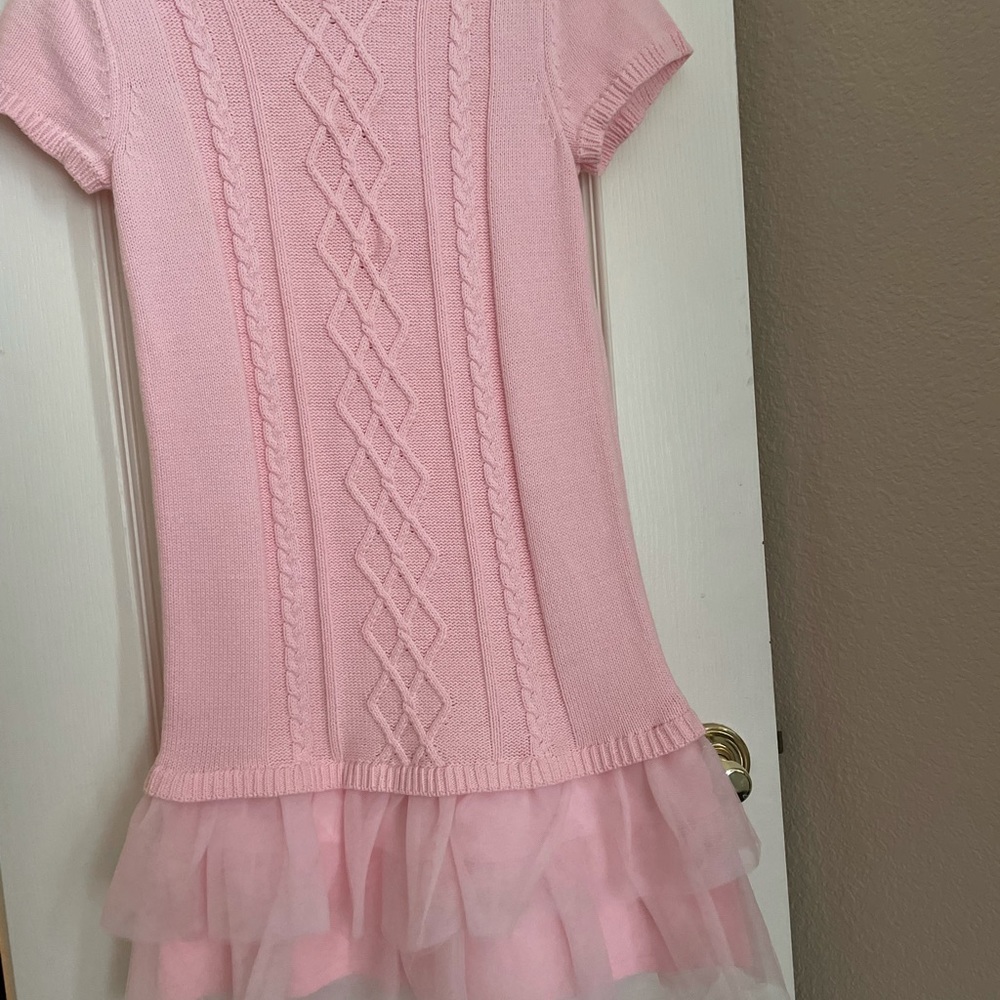 Girls pink dress